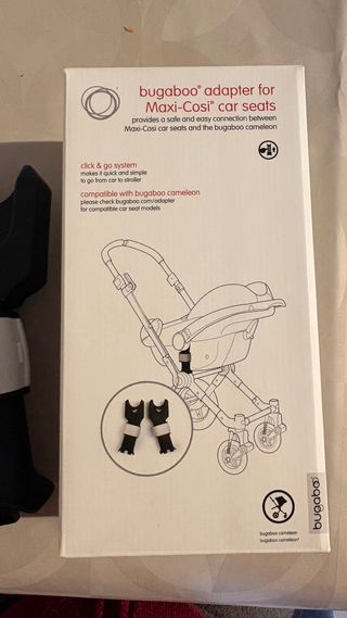 Adaptador bugaboo para sillas de coche maxi-cosi