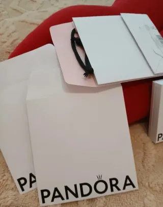 Lote cajas y sobres Pandora