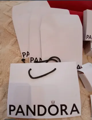 Lote cajas y sobres Pandora