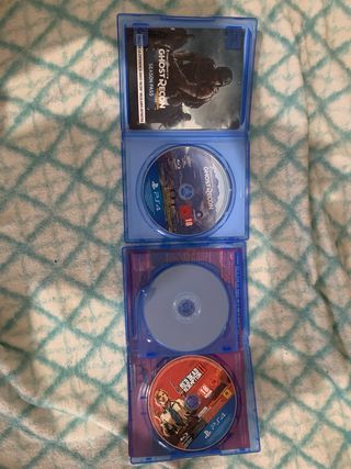 Juegos ps4 Red dead II redemption Ghost Recon