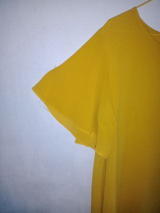 Vestido mujer color mostaza talla L