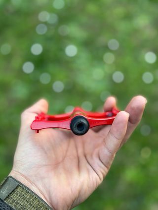 Pedales Plataforma MTB Rojos