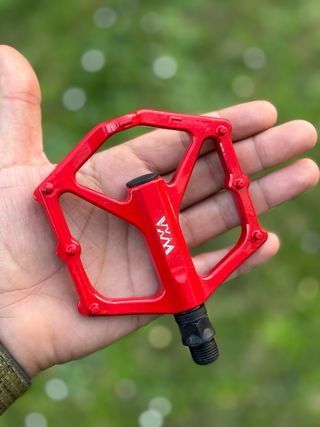 Pedales Plataforma MTB Rojos