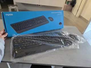Teclado y Ratón Inalámbrico Rapoo X3500