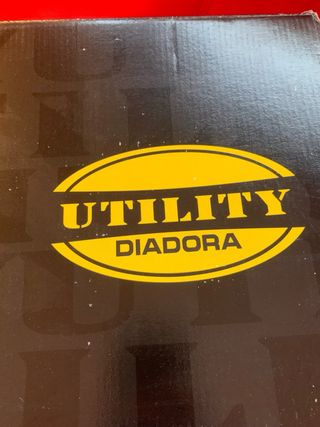 Zapatos de seguridad unisex! Utility Diadora!