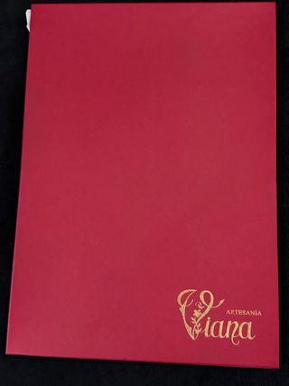 Manteleta y delantal para alicantina o fallera