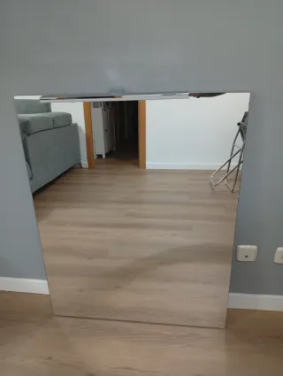 Espejo Baño 100x80cm con Foco LED