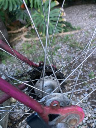 Bici mercier « fixie ». Tailla M. 1 rueda mavic