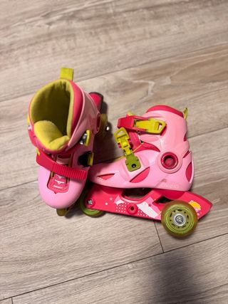 Patines Oxelo Play3 niña rosa Talla 26-28