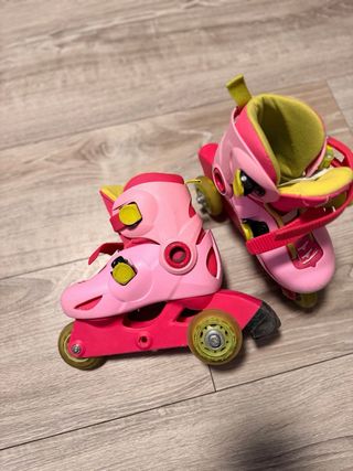 Patines Oxelo Play3 niña rosa Talla 26-28
