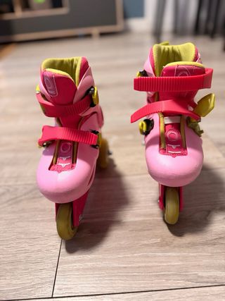 Patines Oxelo Play3 niña rosa Talla 26-28