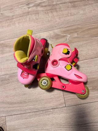 Patines Oxelo Play3 niña rosa Talla 26-28