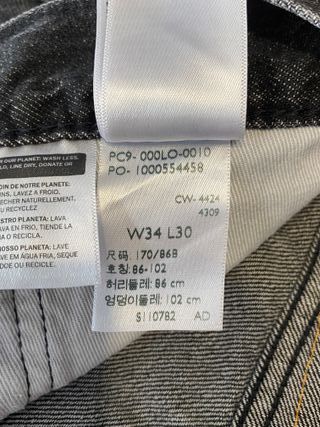 Levi's 555 Relaxed Straight - W34 L30 - con tara