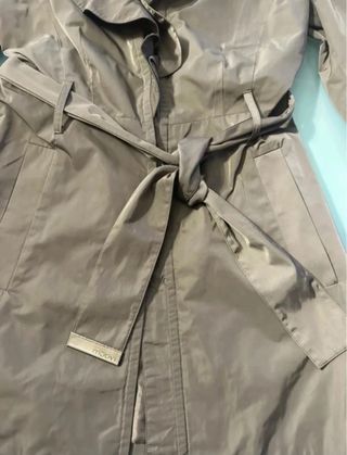 Trench motivi donna marrone chiaro taglia S