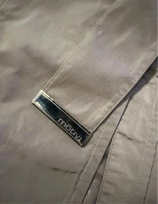 Trench motivi donna marrone chiaro taglia S