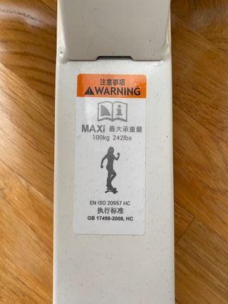 Swing Stepper MS100 Ivoire negro - DOMYOS