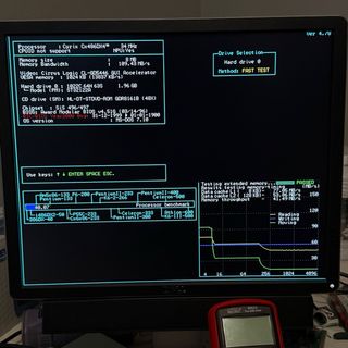 Placa base 486 Lucky Star LS486E ordenador antiguo