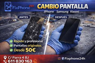 Cambio Pantalla Movil Desde 50€ Reparacion Rapida