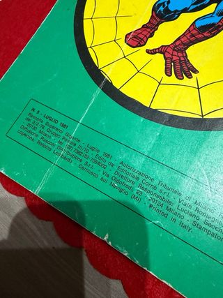 Fumetto L'Uomo Ragno Gigante Editoriale Corno 1981