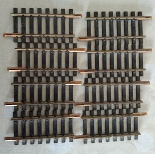 8 Vías Rectas Fleischmann H0 Corte Corriente