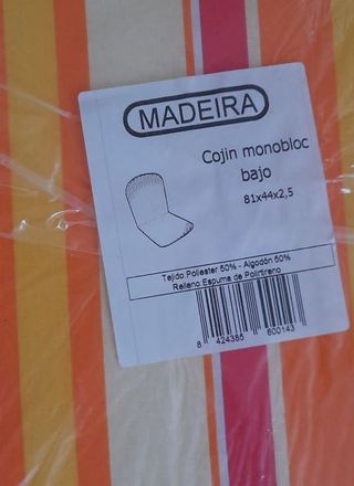 8 Cojines Exterior Impermeables Rayas