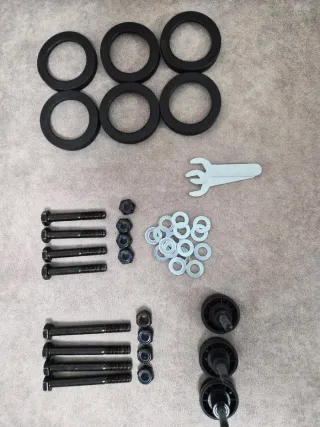 Serenelife soporte para discos de pesas