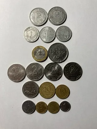 Francos franceses de 1941 a 1993 - Monedas Francia