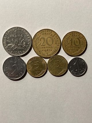 Francos franceses de 1941 a 1993 - Monedas Francia