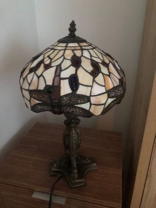lampara de mesa estilo tiffany