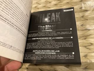 Manual original Kileak The Blood PlayStation 1 PSX