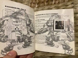 Manual original Kileak The Blood PlayStation 1 PSX