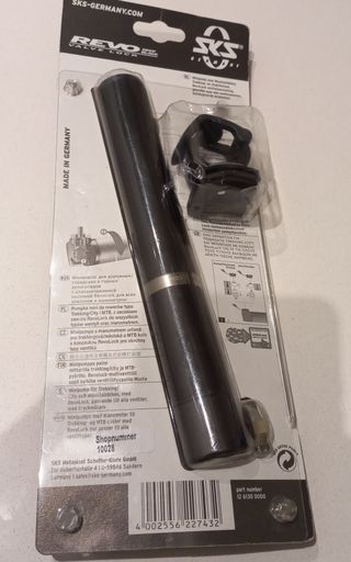 Hinchador válvula fina y gruesa, SKS REVO negro.