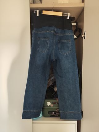 Pantalones vaquero maternidad embarazo
