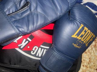 Guantes de boxeo LEONE BLUE EDITION