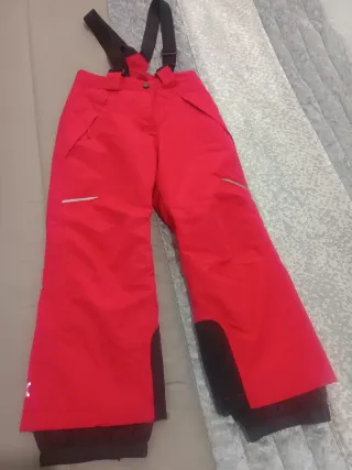 Peto nieve niña Rojo