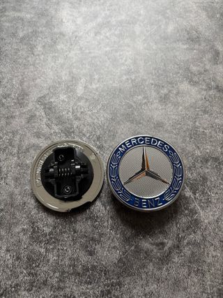 Emblema Capot Mercedes Benz 57mm Nuevo