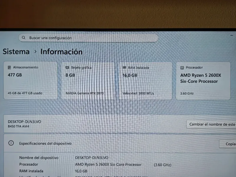 PC GAMING RTX 2070 afbeelding 5