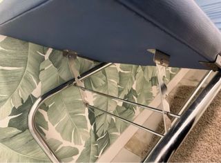 camilla de masaje con respaldo plegable