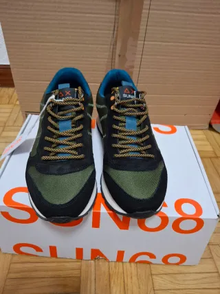 Zapatillas Sun68 camuflaje