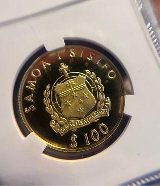 Moneda Oro 7,5 grs Kon Tiki 1988