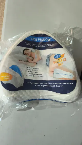 Almohada ortopédica para piernas y rodillas, diseñ