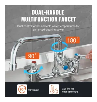 Grifo Comercial con Pulverizador