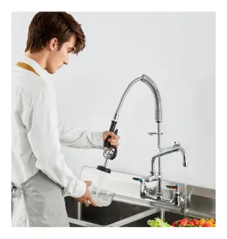 Grifo Comercial con Pulverizador