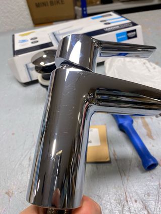 Grifo monomando para lavabo Grohe Start QuickFix 2