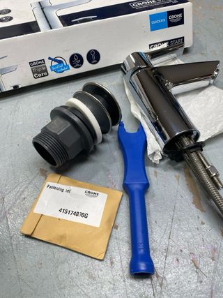 Grifo monomando para lavabo Grohe Start QuickFix 2