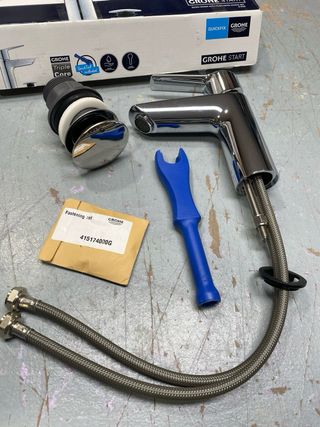 Grifo monomando para lavabo Grohe Start QuickFix 2