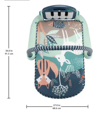 Fisher-Price Alfombra gimnasio de actividades