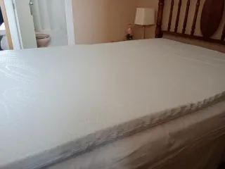 Topper nuevo cama de 1,35 x 1,90 y 8 cm grosor