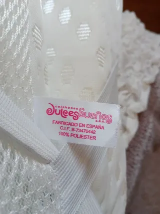 Topper nuevo cama de 1,35 x 1,90 y 8 cm grosor