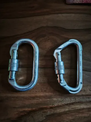 2 MOSQUETONES FADERS ESCALADA